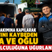 Elektrik akımına kapılarak hayatını kaybeden baba ve oğlu son yolculuğuna uğurlandı