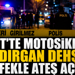 İzmit'te motosikletli saldırgan dehşeti! Tüfekle ateş açtı...