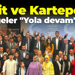 İzmit ve Kartepe'de delegeler "Yola devam" dedi