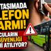 Toplu taşımada telefon alarmı! Yolcuların can güvenliği riske mi atılıyor?