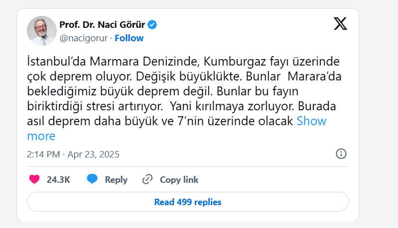 İstanbul'daki şiddetli depremlerin ardından Naci Görür'den uyarı: Kumburgaz fayı yükleniyor - Resim: 3