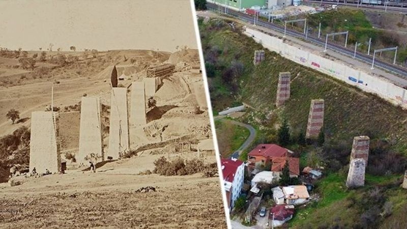 Çanakkale Savaşı için mühimmatlar bu köprüden taşınıyordu... Kocaeli'de 150 yıldır ayakta! - Resim : 1