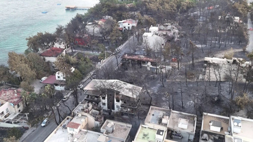 Çanakkale yangınlarında yanan ormanlık alan 5 bin 236 hektar - Resim : 1