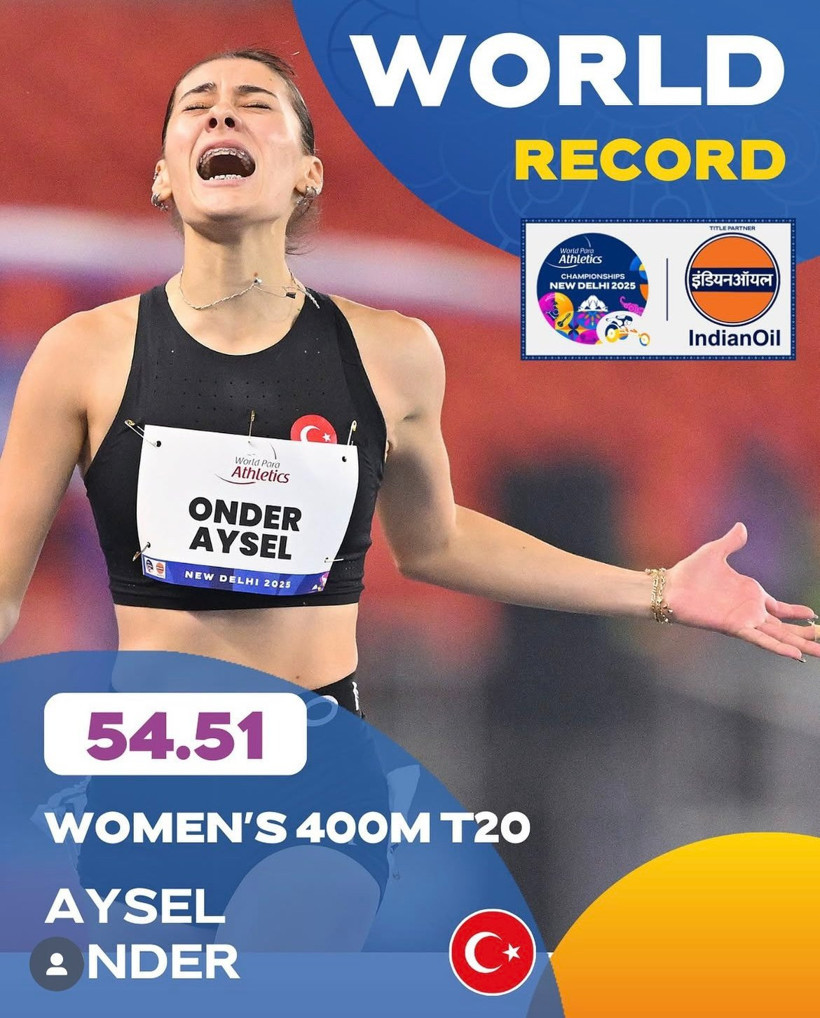 Aysel Önder şov! Dünya rekoru onun! - Resim : 5