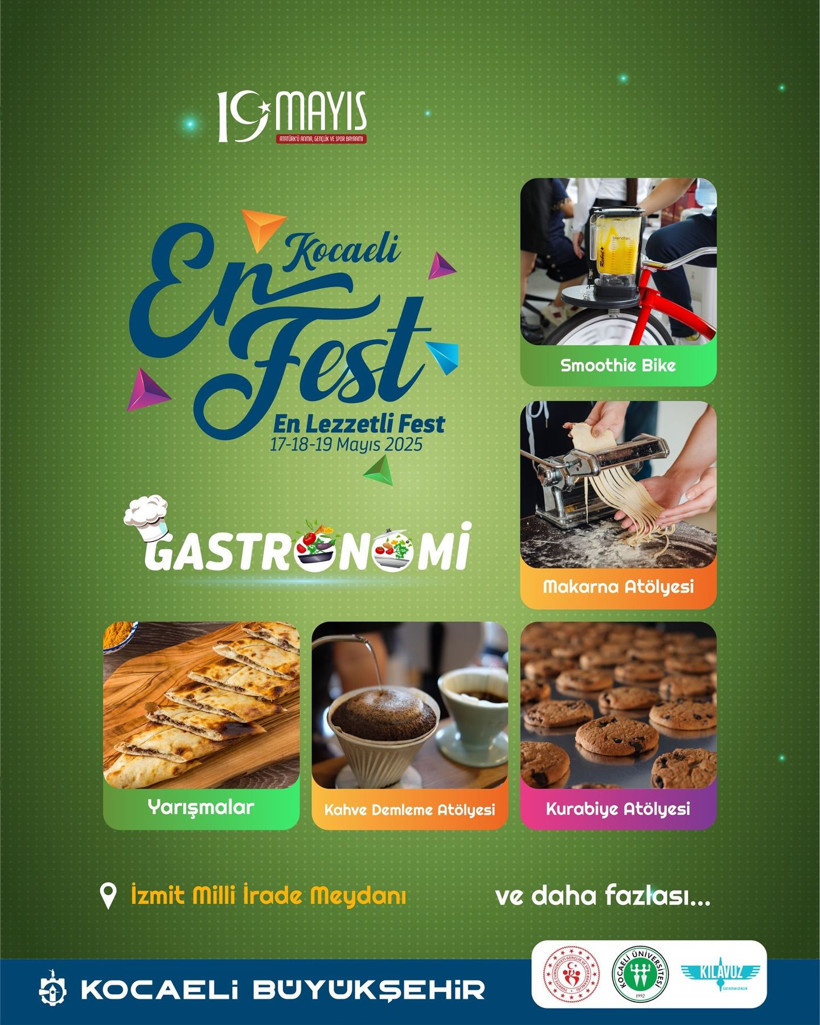 19 Mayıs, Kocaeli'de doyasıya kutlanacak - Resim: 9