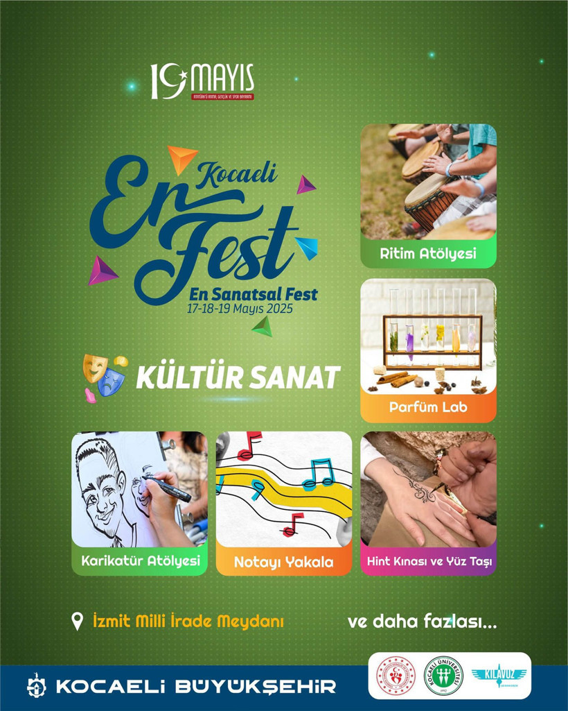 19 Mayıs, Kocaeli'de doyasıya kutlanacak - Resim: 3