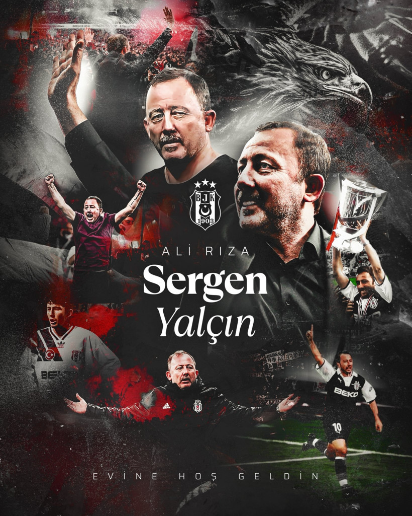 Beşiktaş Sergen Yalçın'ı resmen duyurdu! - Resim : 1