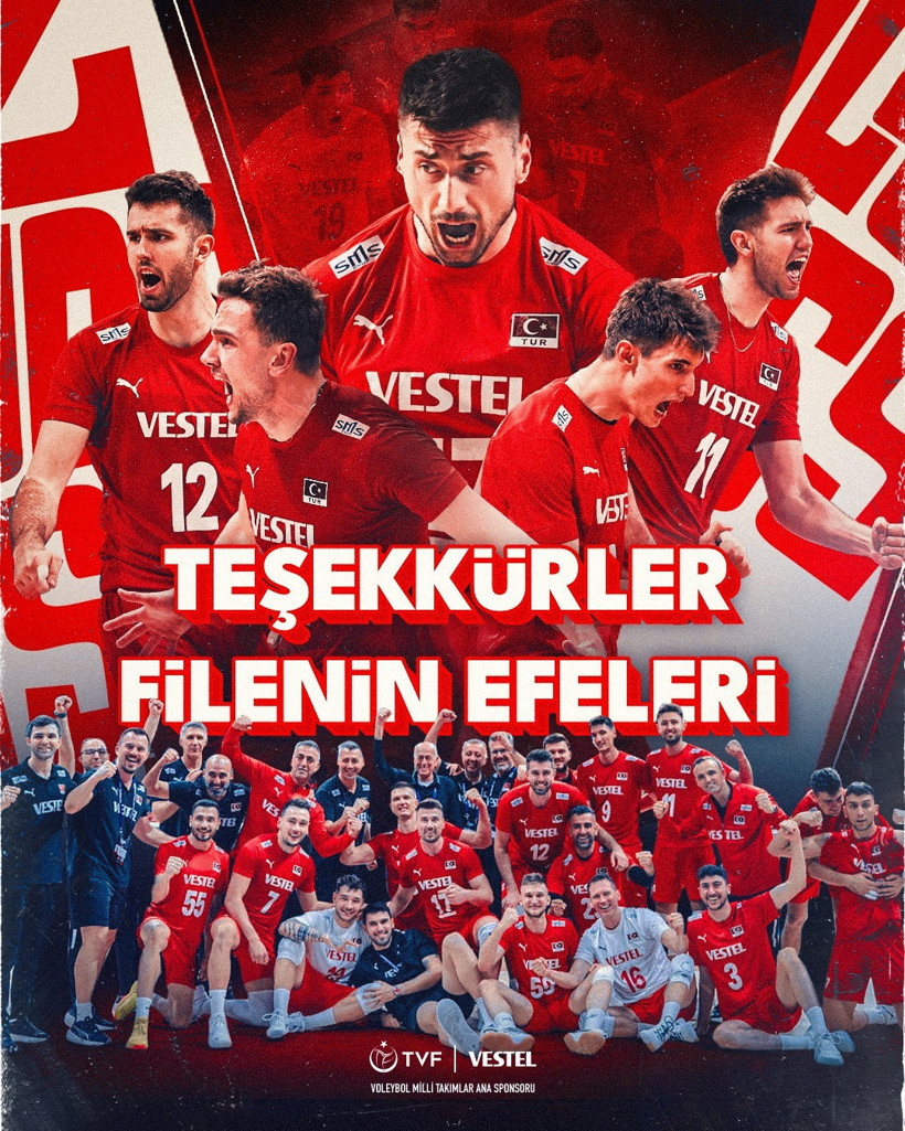 Erkekler Dünya Şampiyonası’nda Filenin Efeleri parladı! - Resim : 1