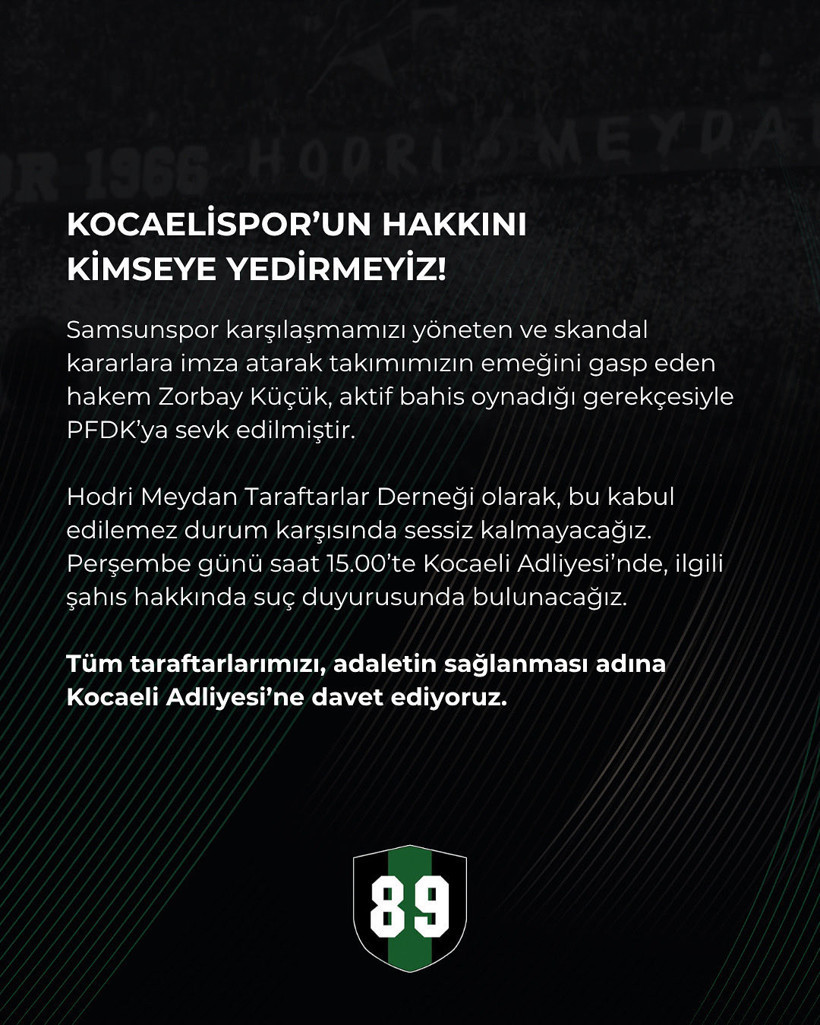 Hodri Meydan, Zorbay Küçük hakkında suç duyurusunda bulunacak - Resim : 1