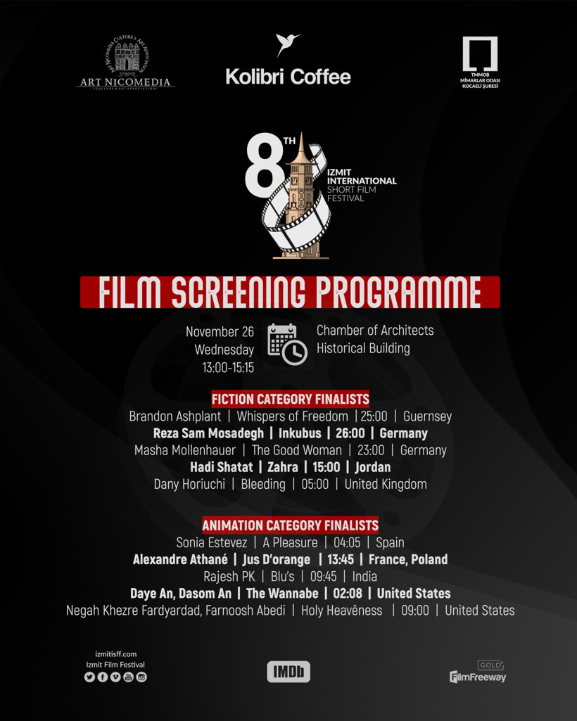 İzmit Uluslararası Kısa Film Festivali’nde finalistler belli oldu - Resim : 3