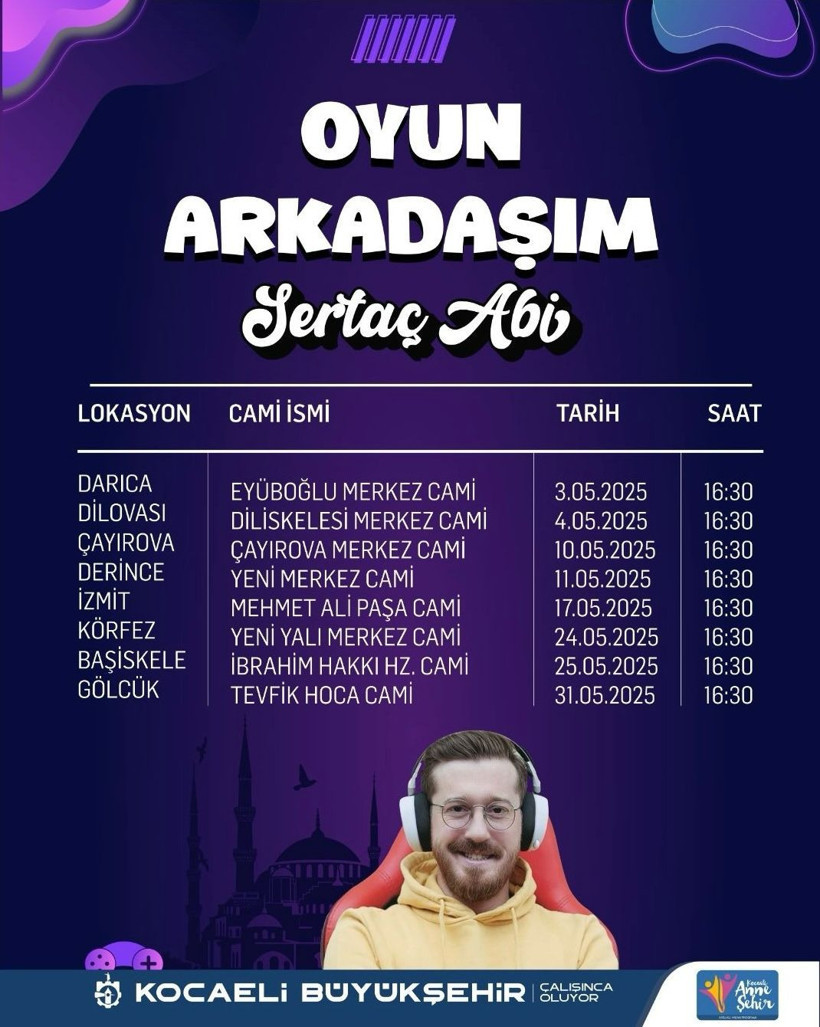 ''Sertaç Abi'' çocuklara oyun dünyasını anlatacak - Resim : 2