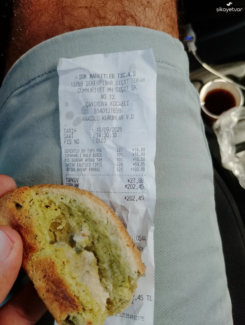 Ya 'taze' olmasaydı? Poğaçanın içi mide bulandırdı - Resim: 4