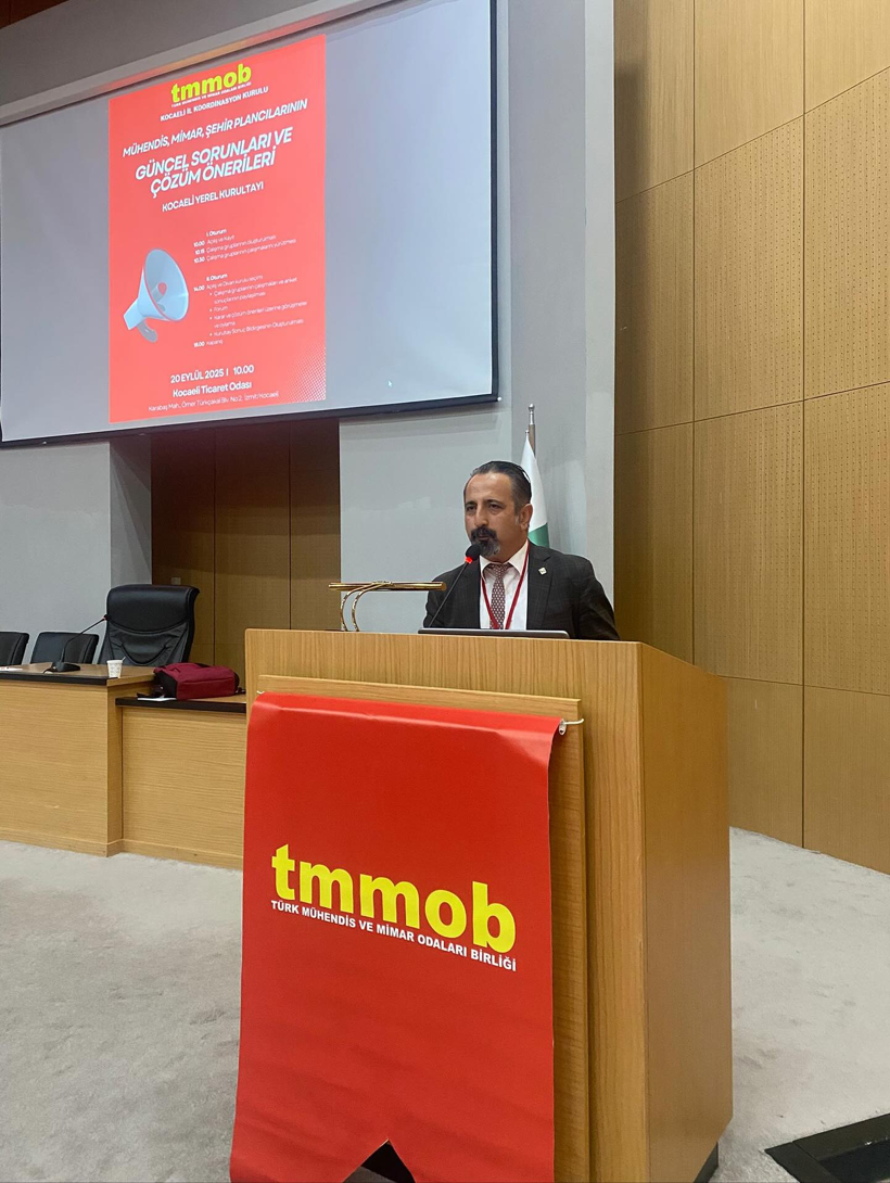 TMMOB Kocaeli'de yerel kurultay gerçekleştirildi - Resim : 1