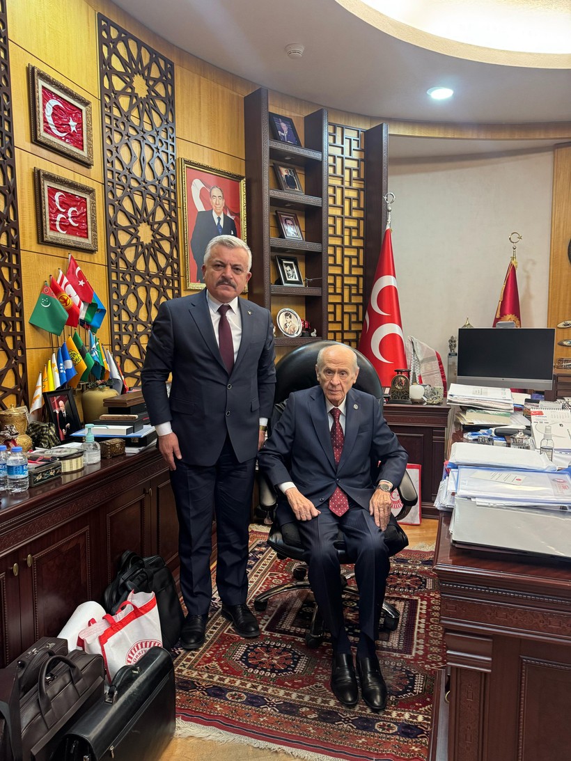 Tuncay Batı’dan Devlet Bahçeli’ye ziyaret - Resim : 1