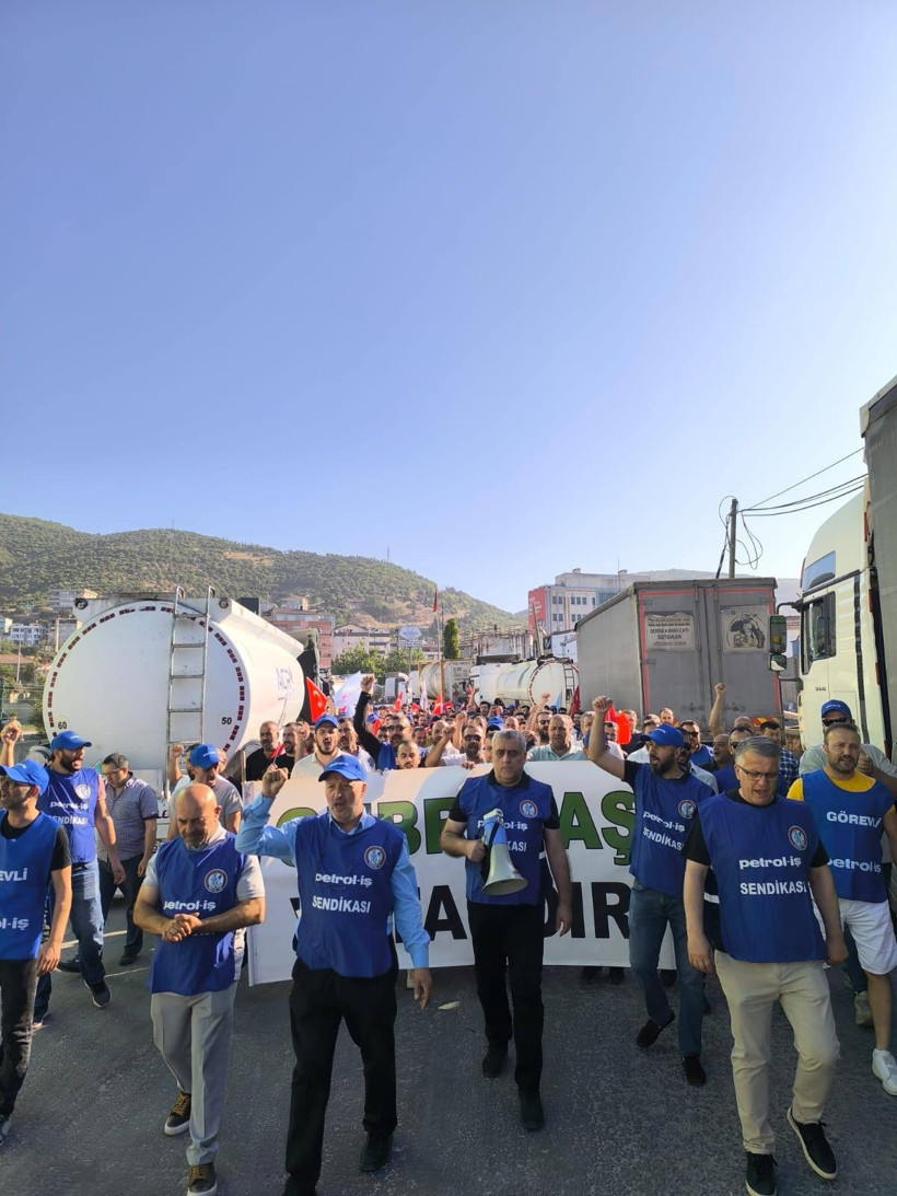 Gübretaş’ta işçiler ses yükseltmeye devam ediyor! Greve 7 gün kaldı - Resim : 1