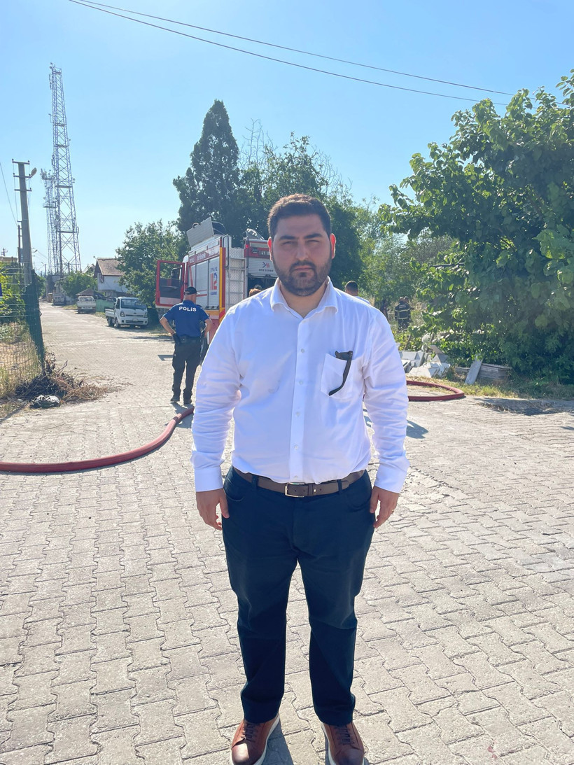 Kocaeli'de korkutan yangın! Samanlıkta başladı... - Resim : 5