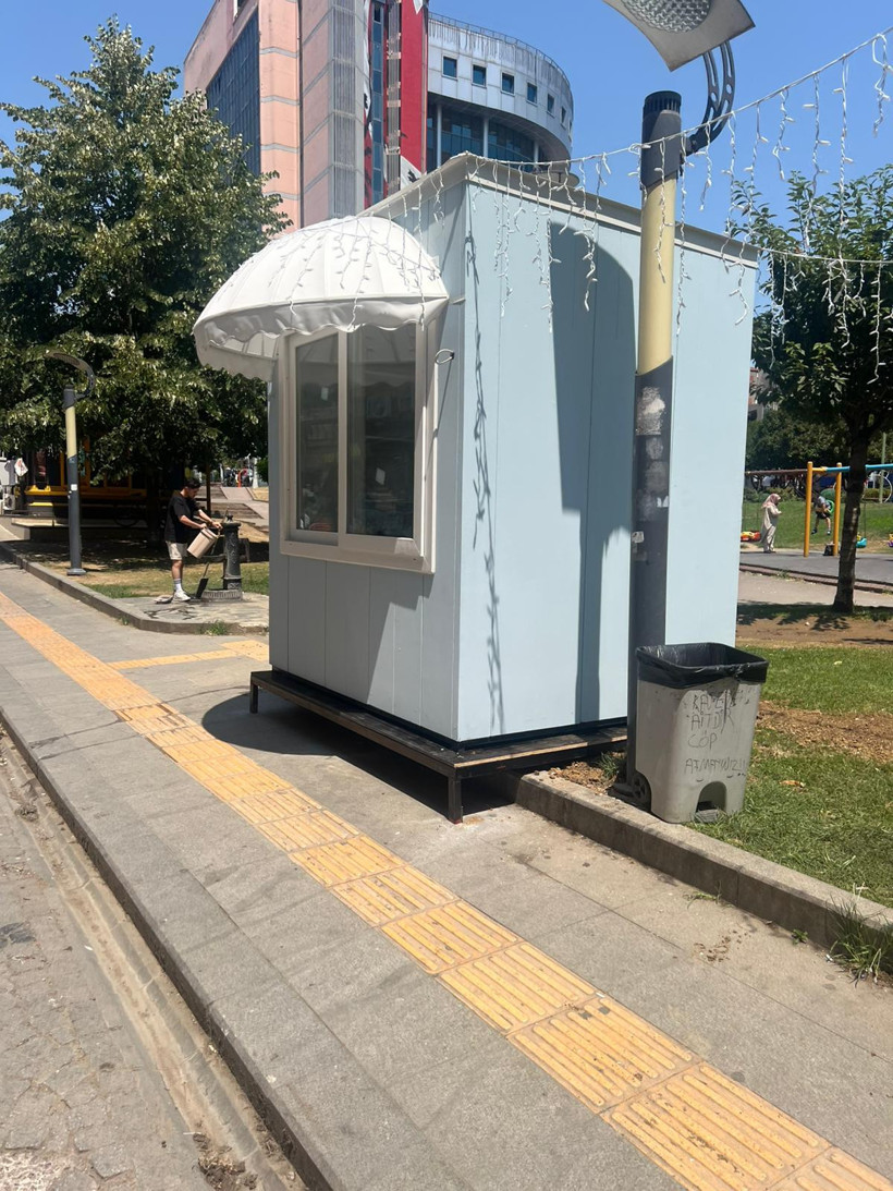 İlker Kazan: Kaldırımlar konteynerle işgal edilemez! - Resim : 1