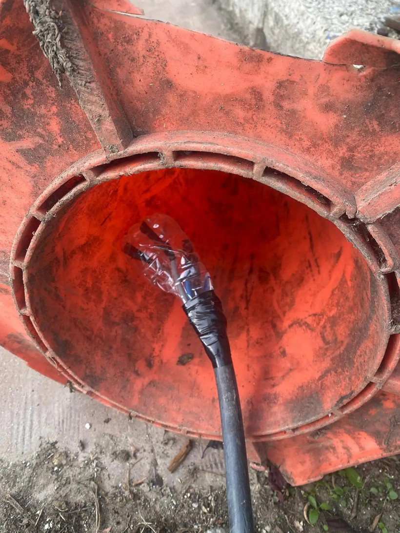 Vatandaş isyan etti! Ölüm tuzağına ilkel çözüm! - Resim : 1