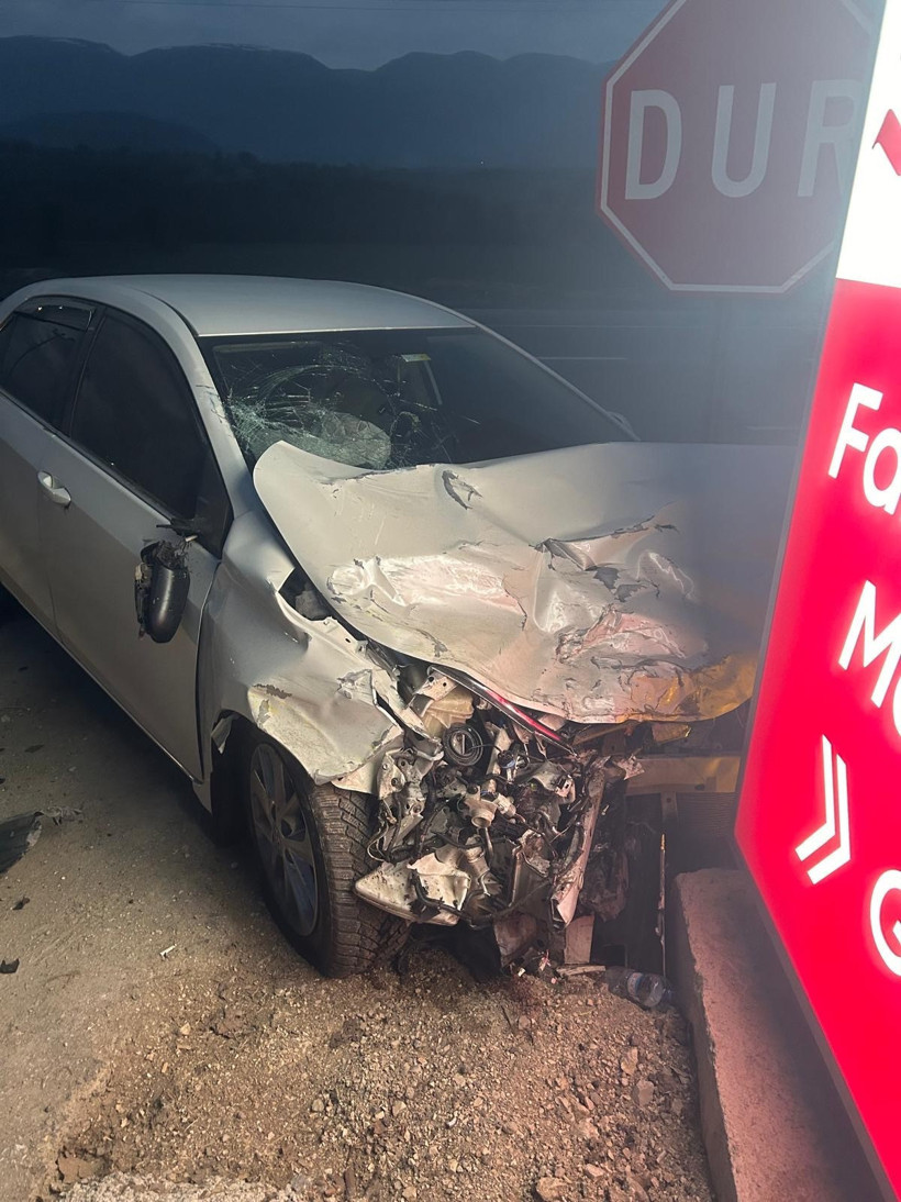 Bolu'da iki otomobil çarpıştı: 1 yaralı - Resim : 2