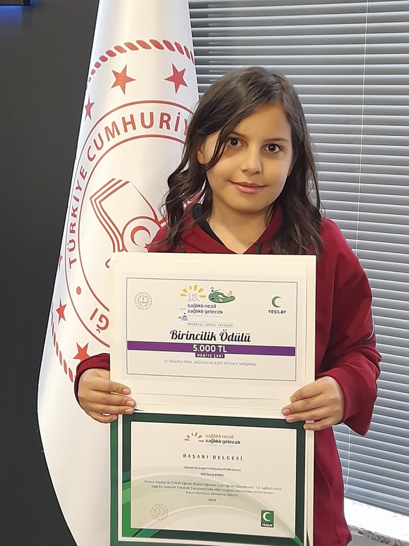 İzmit 28 Haziran Ortaokulu öğrencisi Elif Sena’dan büyük başarı - Resim : 5