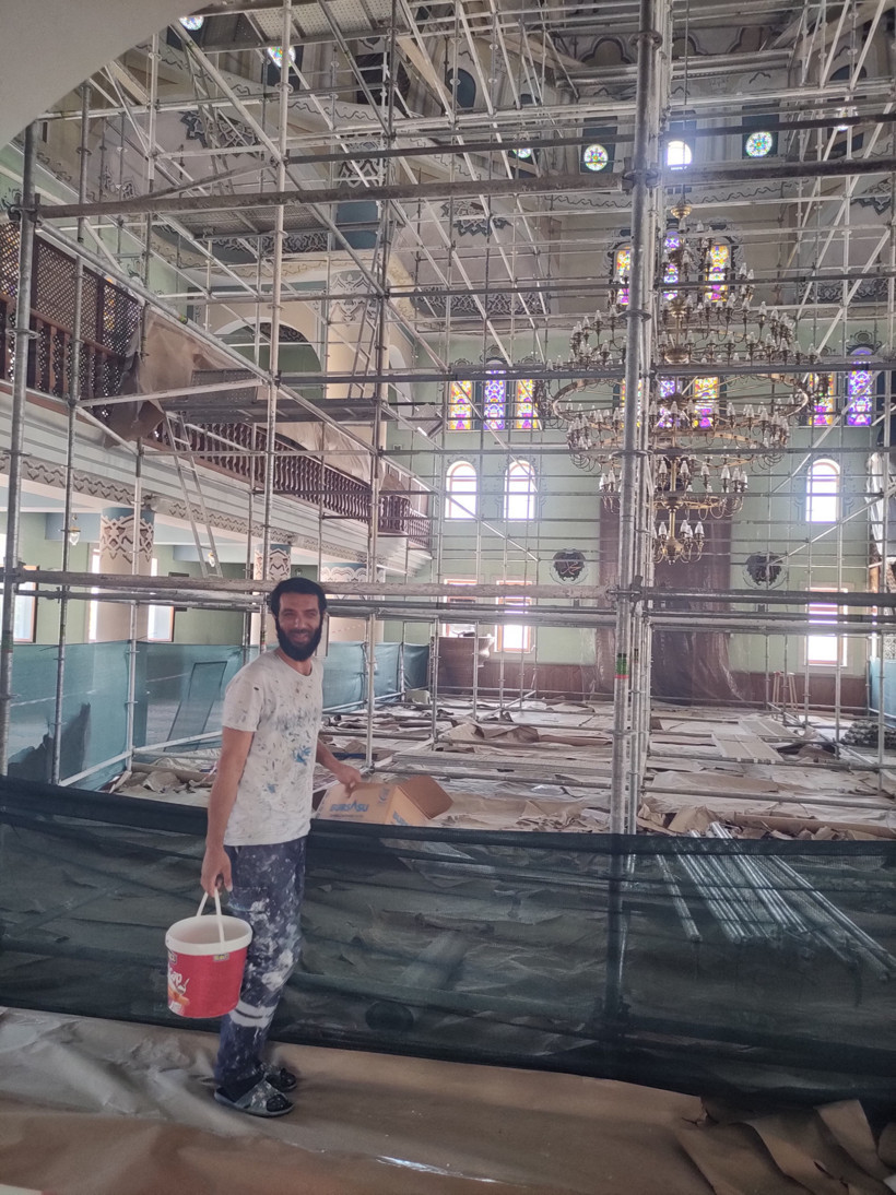Kullar Merkez Camii 20 yıl sonra yenileniyor - Resim : 1