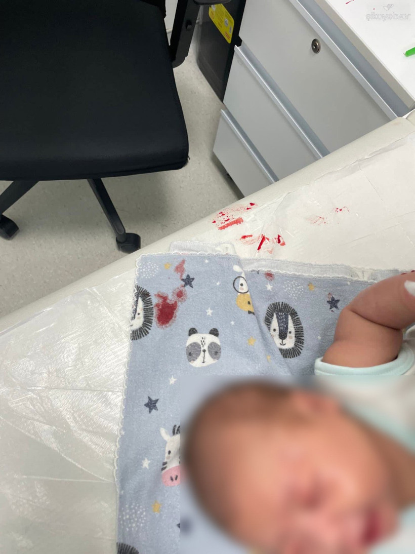 4 hemşire 2 aylık bebekten kan alamadı: Bebeğime adeta işkence çektirdiler - Resim : 3