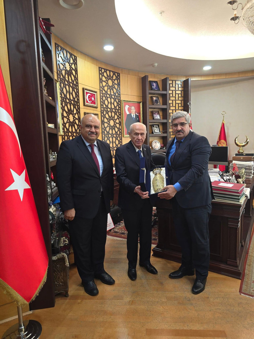 Necmi Bulut'tan Devlet Bahçeli'ye ziyaret - Resim : 2