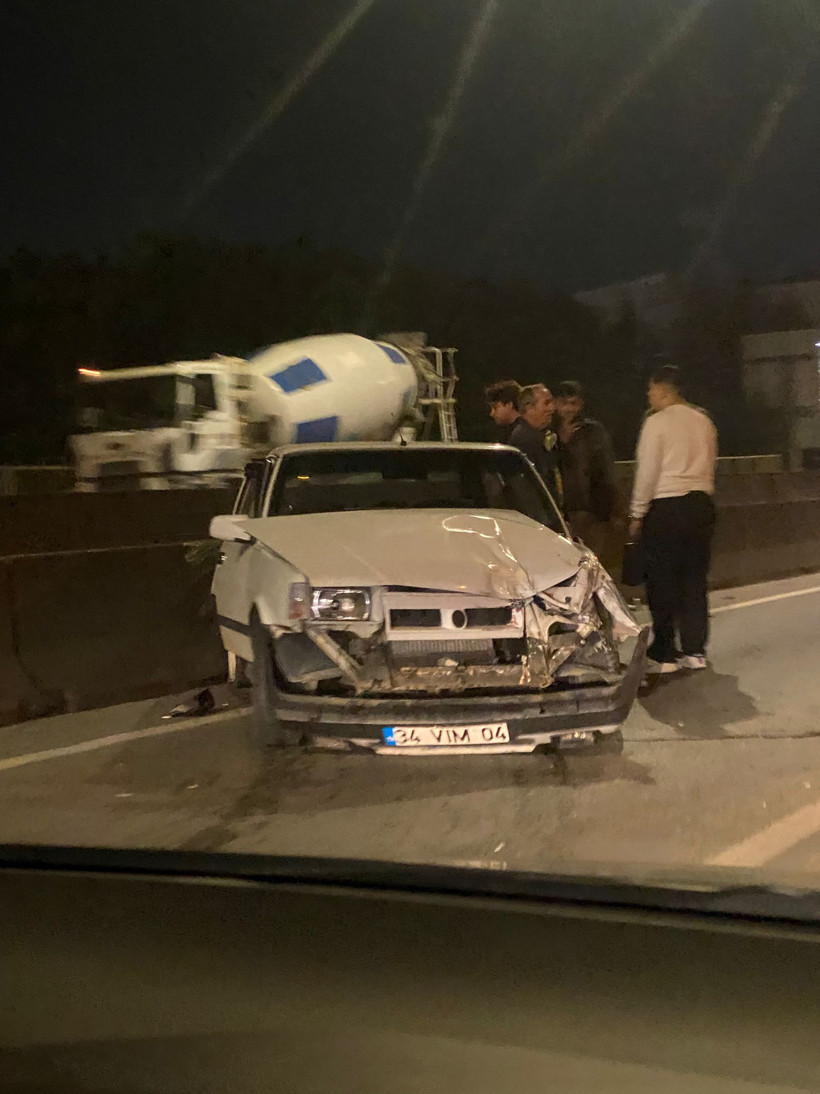 Kocaeli'de korkutan kaza! Kontrolünü kaybetti... - Resim : 1