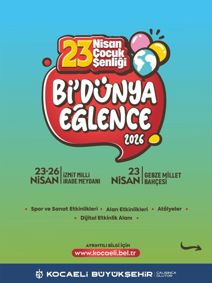 Kocaeli'de 23 Nisan coşkusu çocuklarla paylaşılacak - Resim : 2