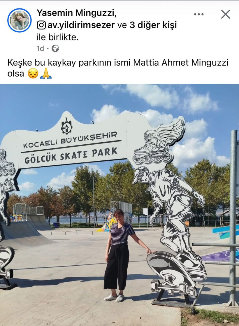 Mattia Ahmet Minguzzi’nin annesi Yasemin Minguzzi’nin Büyükakın’dan bir ricası var - Resim : 1