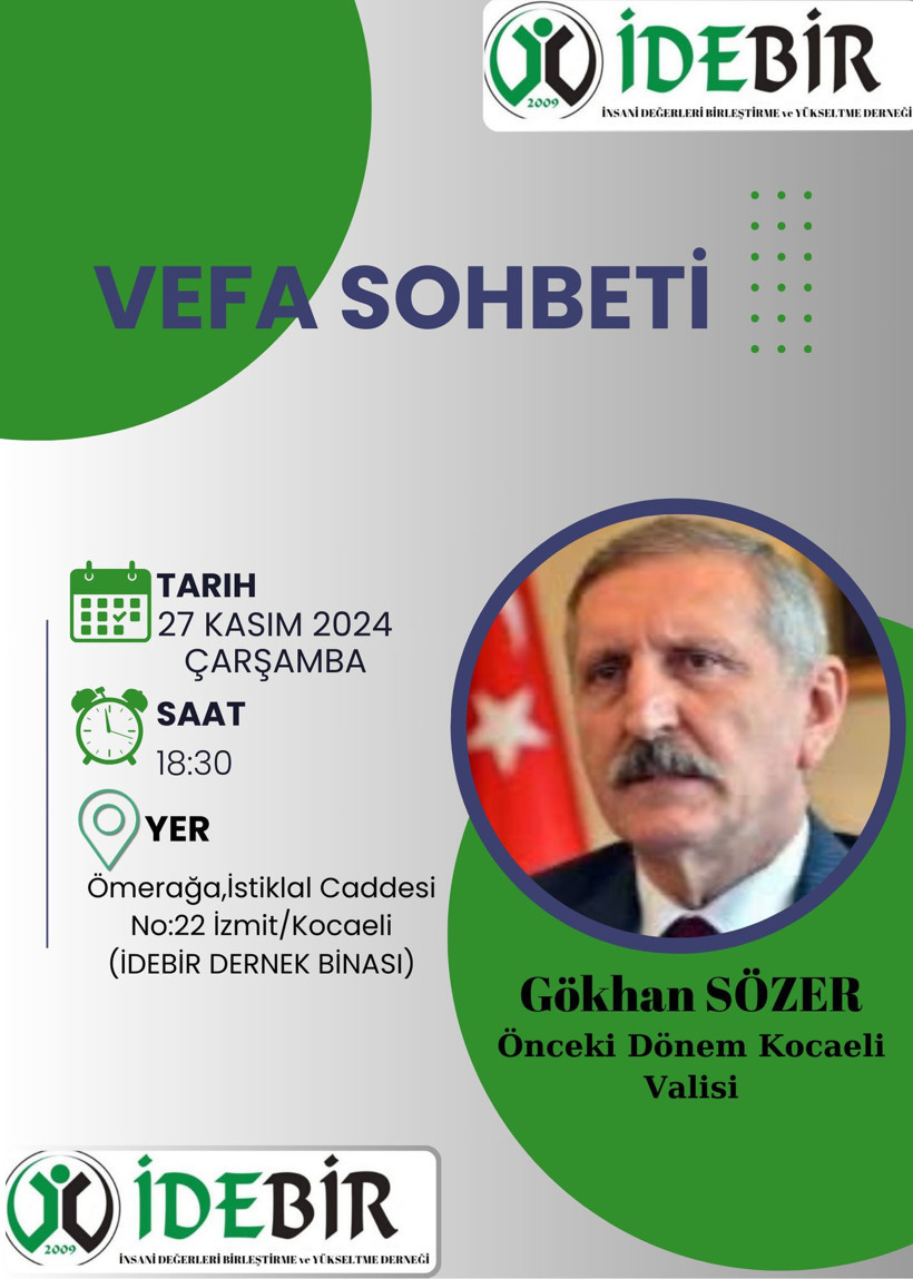 İDEBİR’in konuğu Gökhan Sözer - Resim : 1