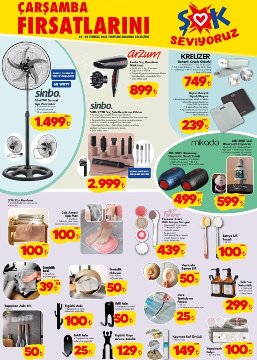 2 Temmuz ŞOK Aktüel Ürünler Kataloğu: ŞOK'ta Bu Hafta Güneşlikli Kamp Sandalyesi Satışa Çıktı - Resim : 4