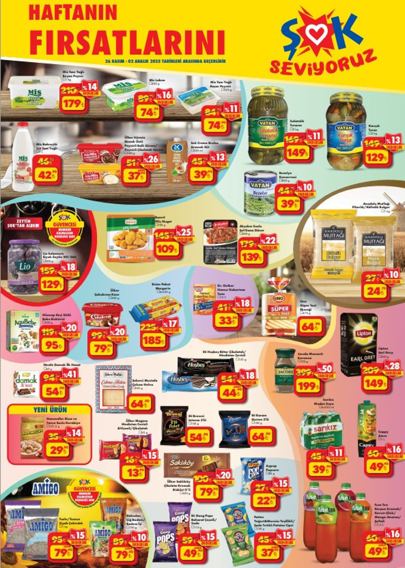 26 Kasım Çarşamba ŞOK Aktüel Ürünler Kataloğu 2025 Hamur Yoğurma Makinesi Geldi - Resim : 2