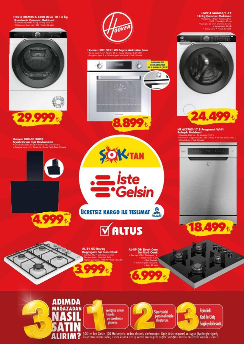 26 Kasım Çarşamba ŞOK Aktüel Ürünler Kataloğu 2025 Hamur Yoğurma Makinesi Geldi - Resim : 4