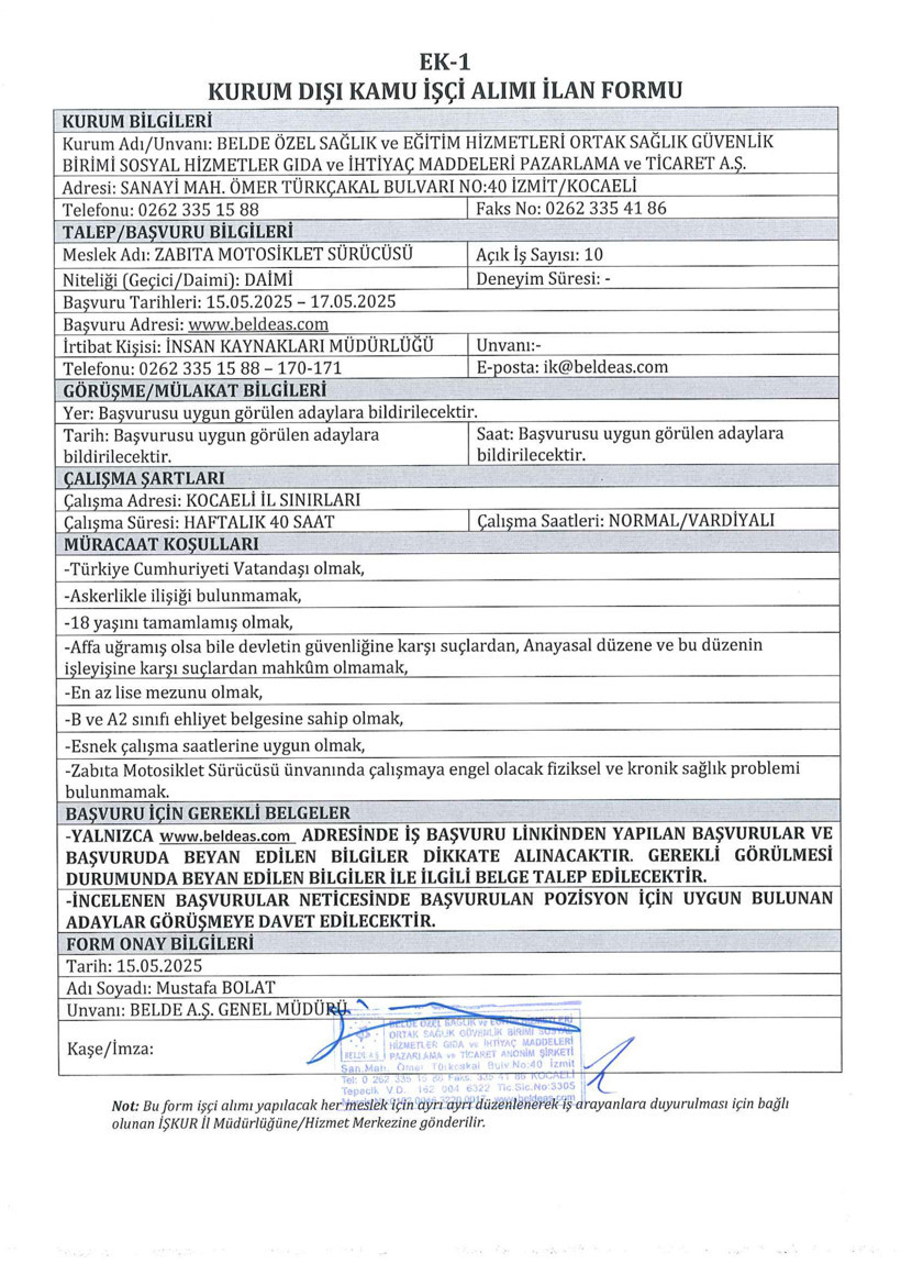 Büyükşehir Belediyesi zabıta alacak! - Resim : 1