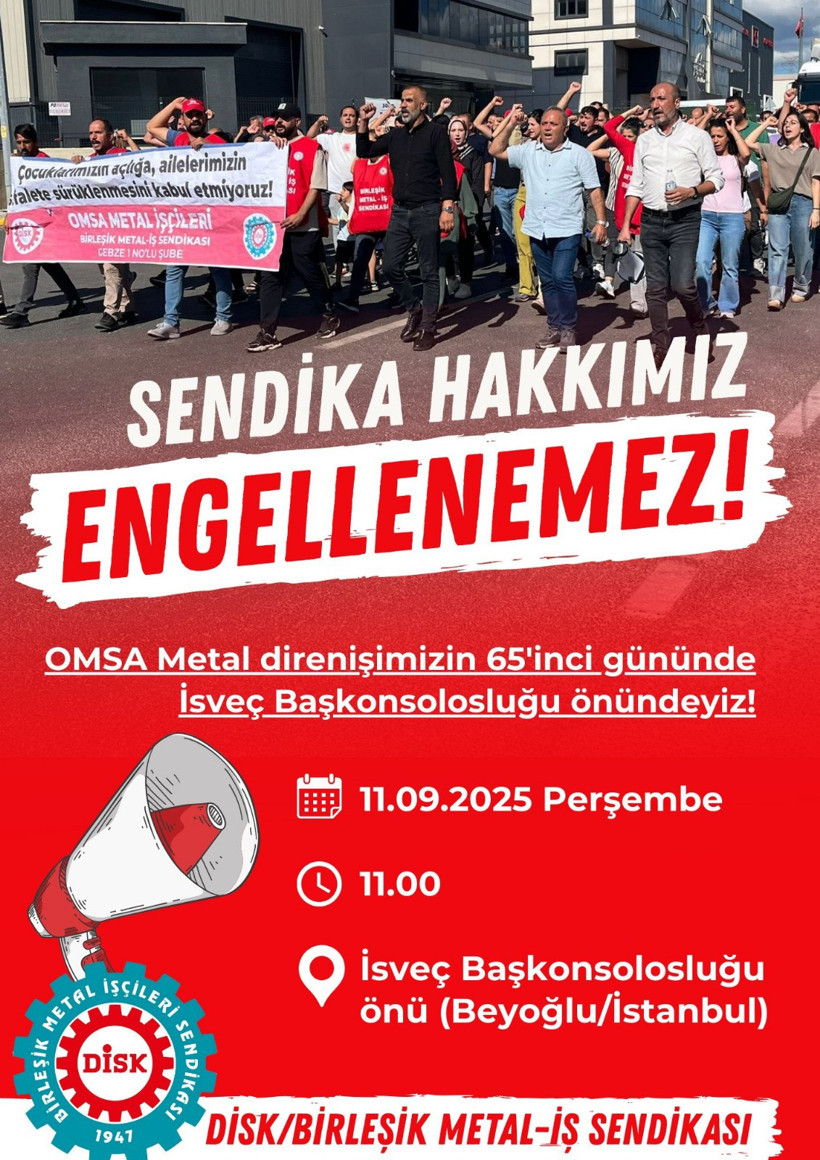 Omsa Metal’de direniş devam ediyor; İşçiler konsolosluğa gidiyor! - Resim : 1