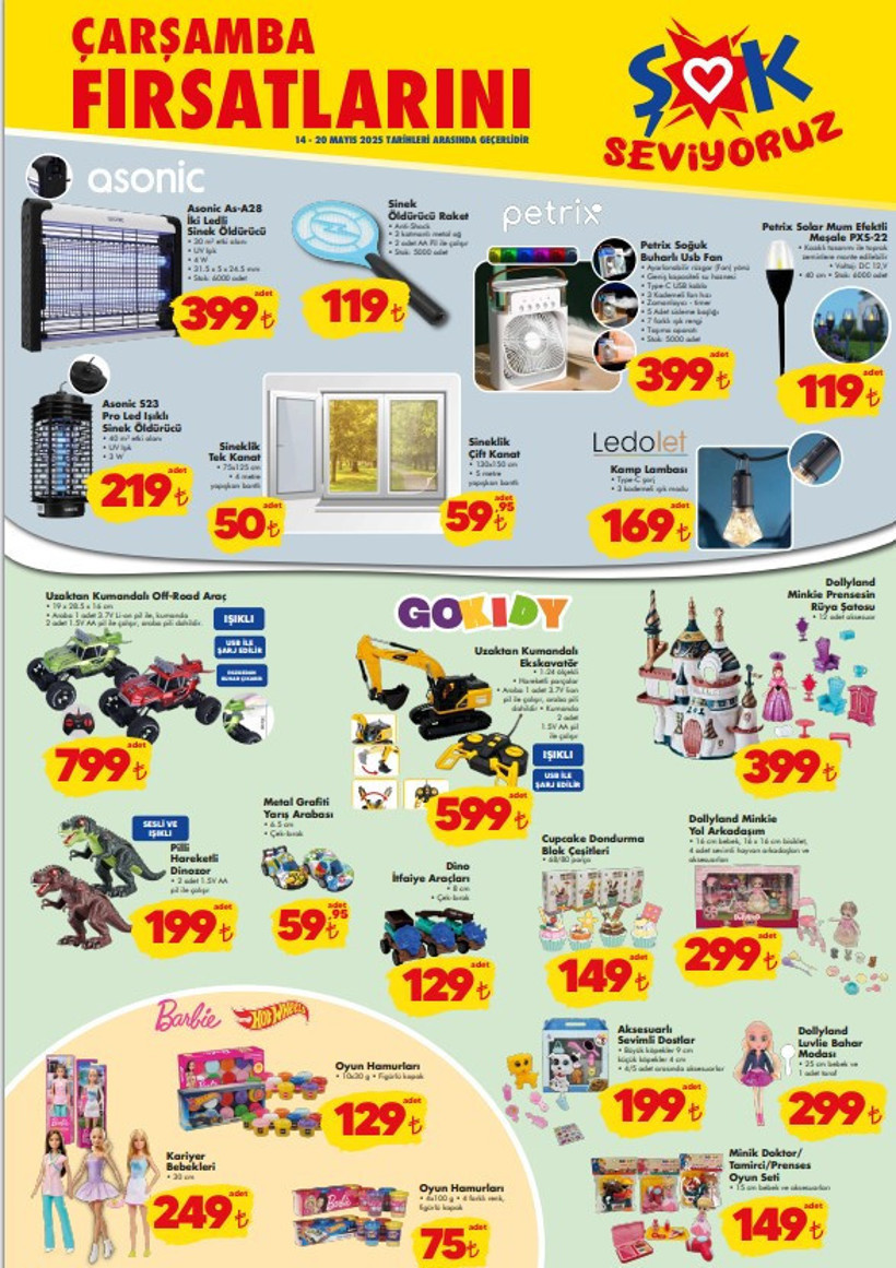 14 Mayıs Çarşamba ŞOK Aktüel Ürünler Kataloğu 3'lü Valiz Satışa Çıktı! ŞOK Çarşamba Fırsatları - Resim : 1