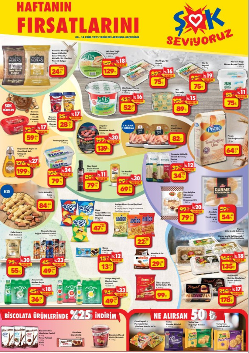 ŞOK HAFTANIN FIRSATLARI 15 Ekim Çarşamba Kataloğu 2025 | ŞOK'tan Bu Çarşamba Ne Alınır? - Resim : 4