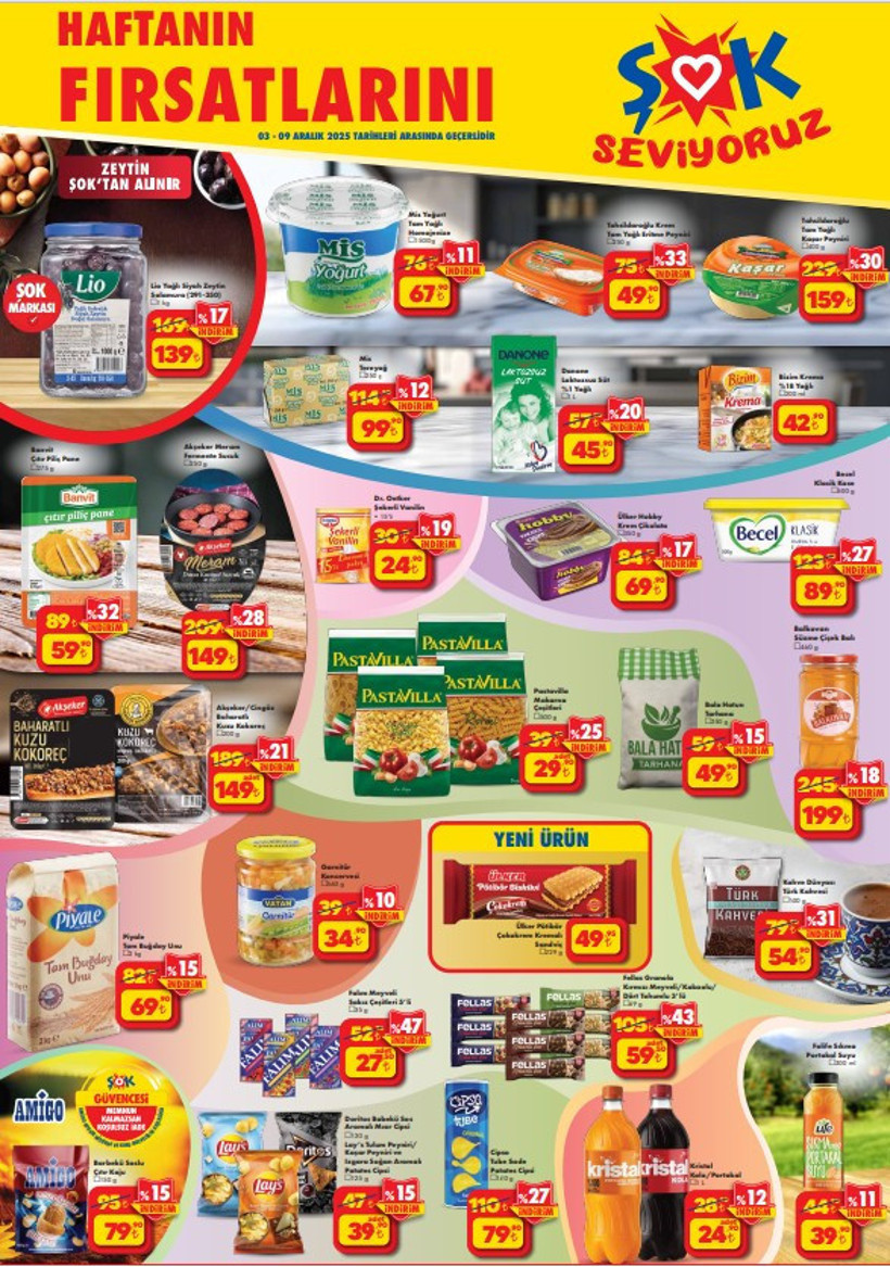 3-9 Aralık 2025 ŞOK Aktüel Ürünler Kataloğu Tefal Dikey Süpürge, Buharlı Kırışık Giderici Geldi - Resim : 2