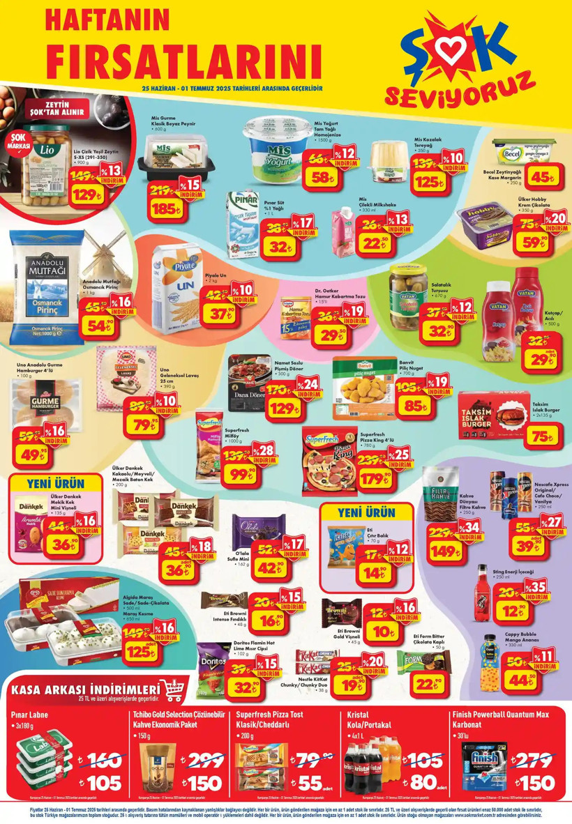 ŞOK Haftanın Fırsatları 25 Haziran 2025 ŞOK Katalog Bu Hafta Çamaşır Makinesi, 3'lü Ankastre Set Var - Resim : 1