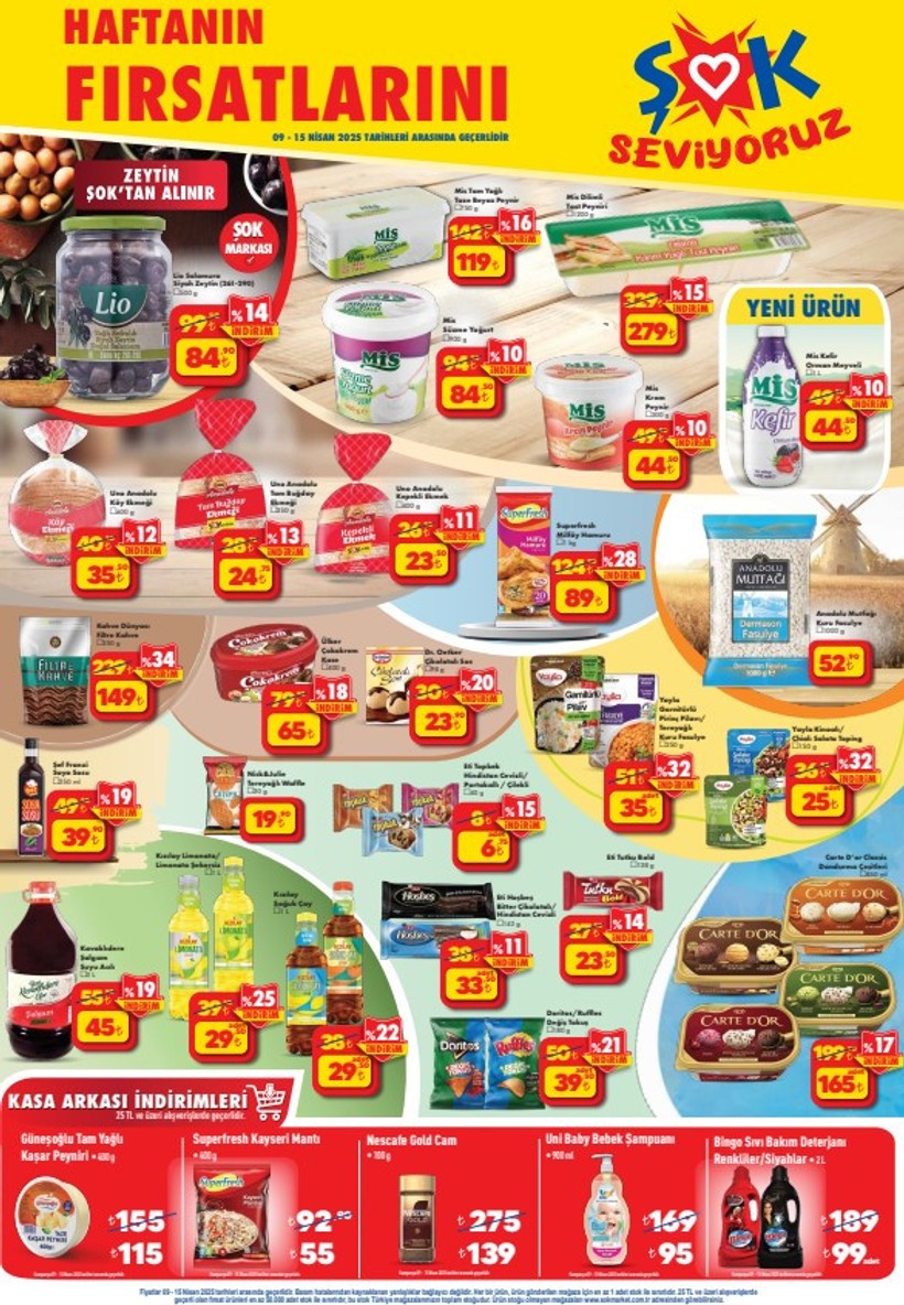 ŞOK MARKET 9 NİSAN ÇARŞAMBA FİYATLARI | ŞOK'ta Bu Çarşamba Ne Alırsan 75 TL - Resim : 3