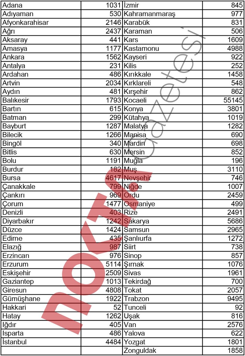 Kocaeli doğumlular ilçenin sadece yüzde 30'u! - Resim : 1