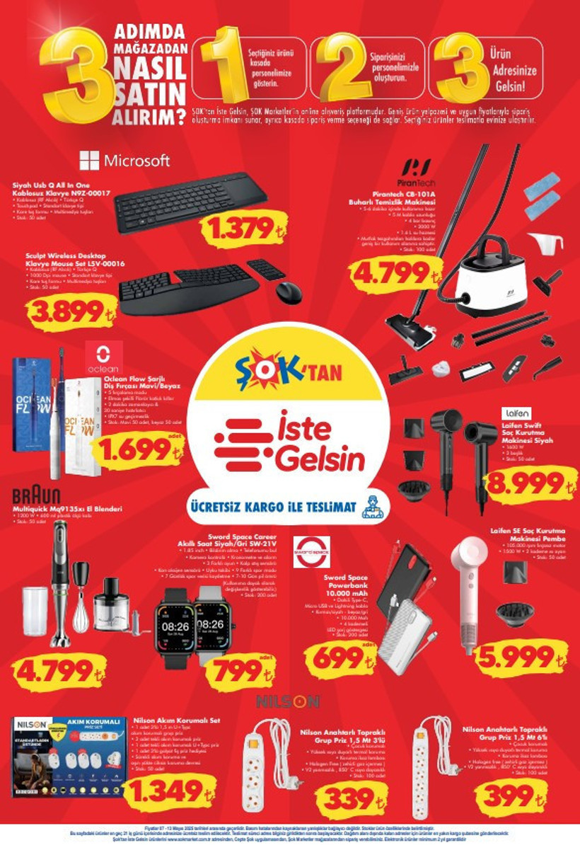 ŞOK Aktüel Ürünler Kataloğu 7 Mayıs 2025 | ŞOK'ta Bu Çarşamba Kapsül Kahve Makineleri Satışa Çıktı - Resim : 4