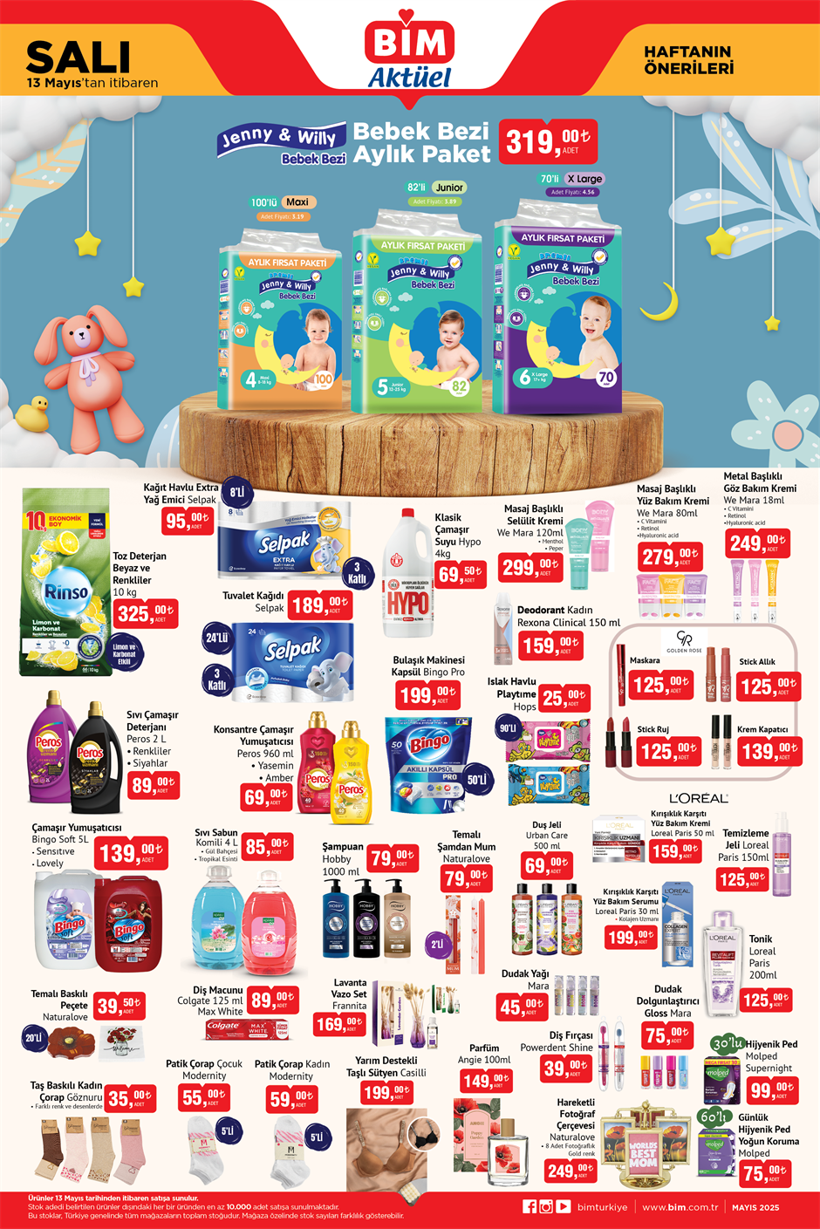 13 Mayıs Salı BİM Aktüel Ürünler Kataloğu Kendi Kendini Temizleyen Robot Geldi! BİM'den Ne Alınır? - Resim : 1