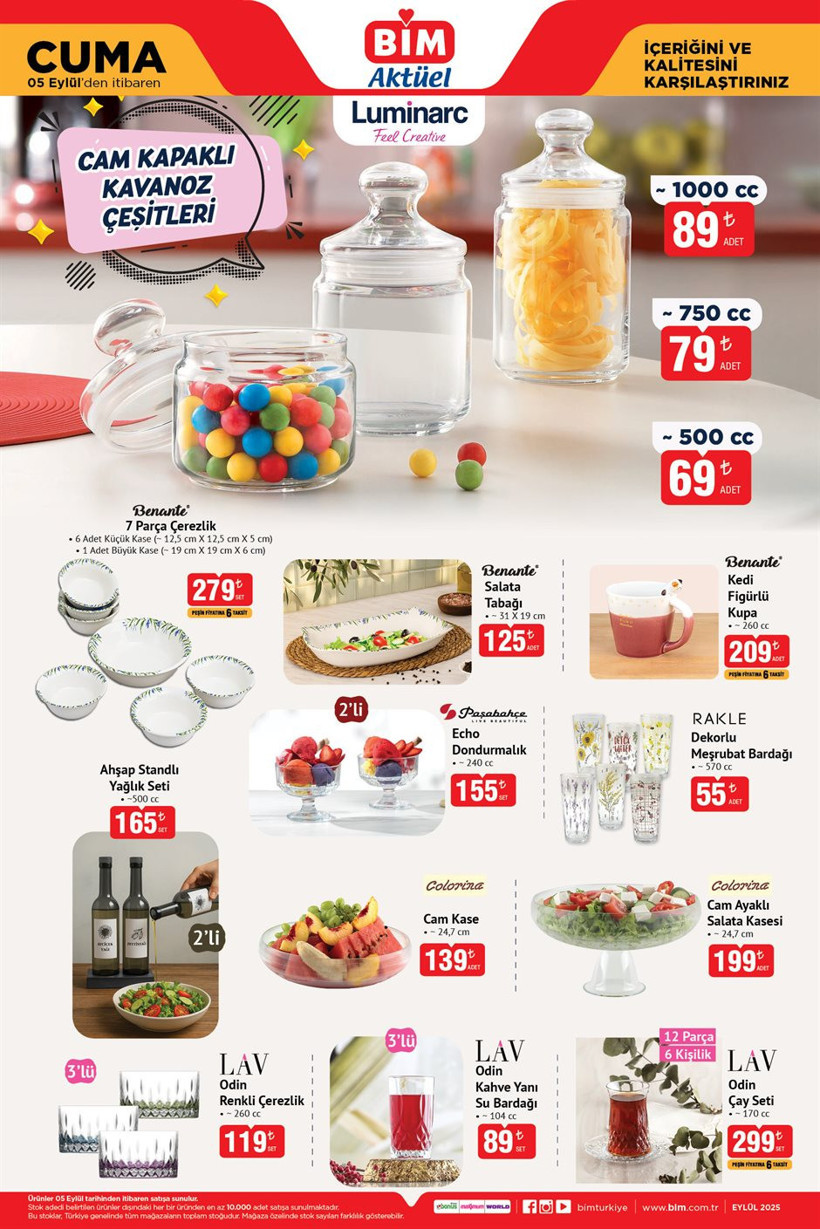 5 EYLÜL BİM AKTÜEL ÜRÜNLER KATALOĞU | BİM'de Bu Cuma Halı Koltuk Yıkama Makinesi, WAG Maşa.. - Resim : 1