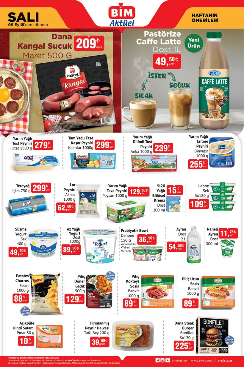 BİM 9-12 EYLÜL AKTÜEL ÜRÜNLER KATALOĞU 2025 Bu Salı ve Cuma Dik Süpürge, Ankastre Set, Ağız Duşu Var - Resim : 3