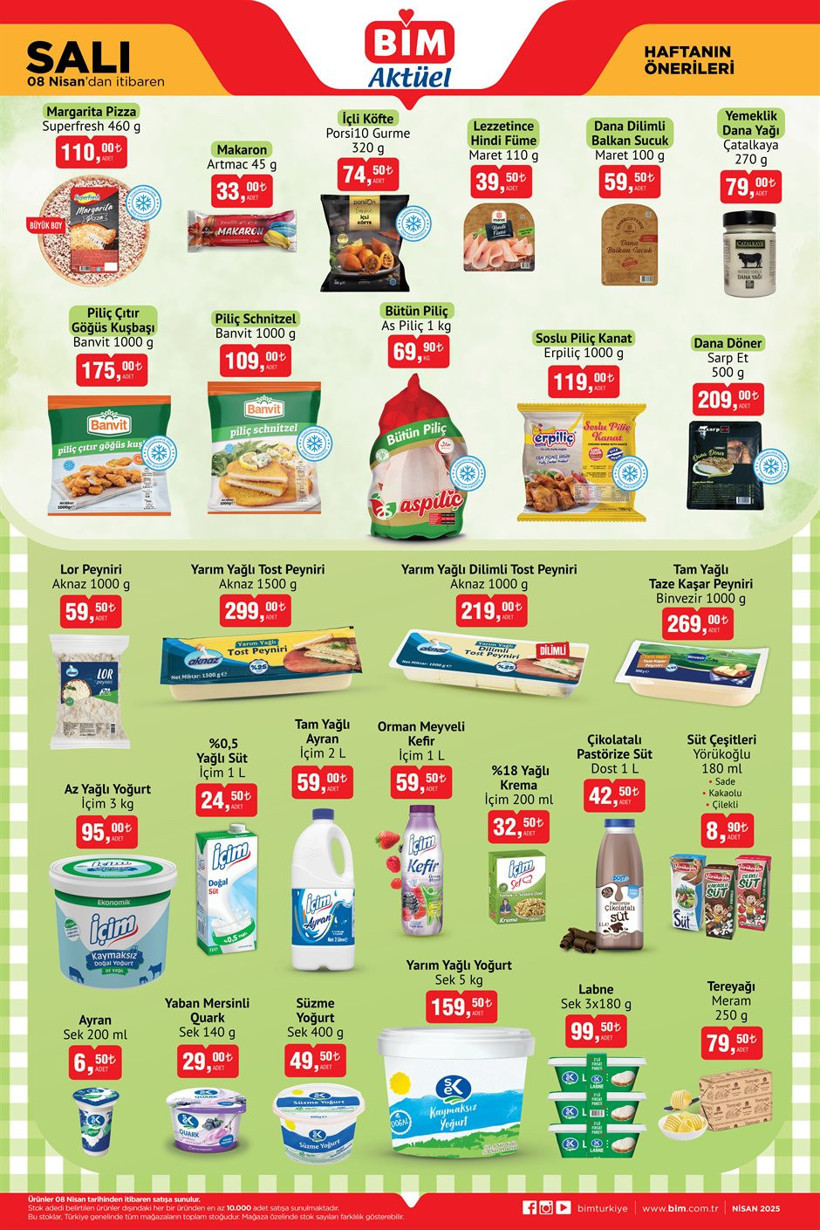 8 Nisan BİM Aktüel Ürünleri | Çift Kapılı Buzdolabı, Ankastre Ocak, Cam Temizleme Robotu Var - Resim : 1