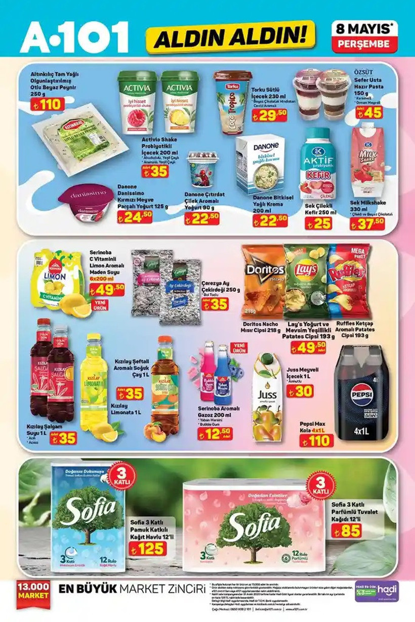 A101 8 Mayıs Aktüel Kataloğu Koltuk Yıkama Makinesi, Dikiş Makinesi, Elektrikli Moped Geldi - Resim : 2