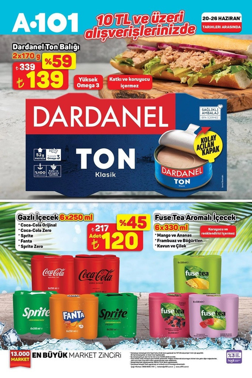 A101 Haftanın Yıldızları 20-26 Haziran 2025 Peynir Çeşitleri, Temizlik Ürünleri İndirime Girdi - Resim : 3