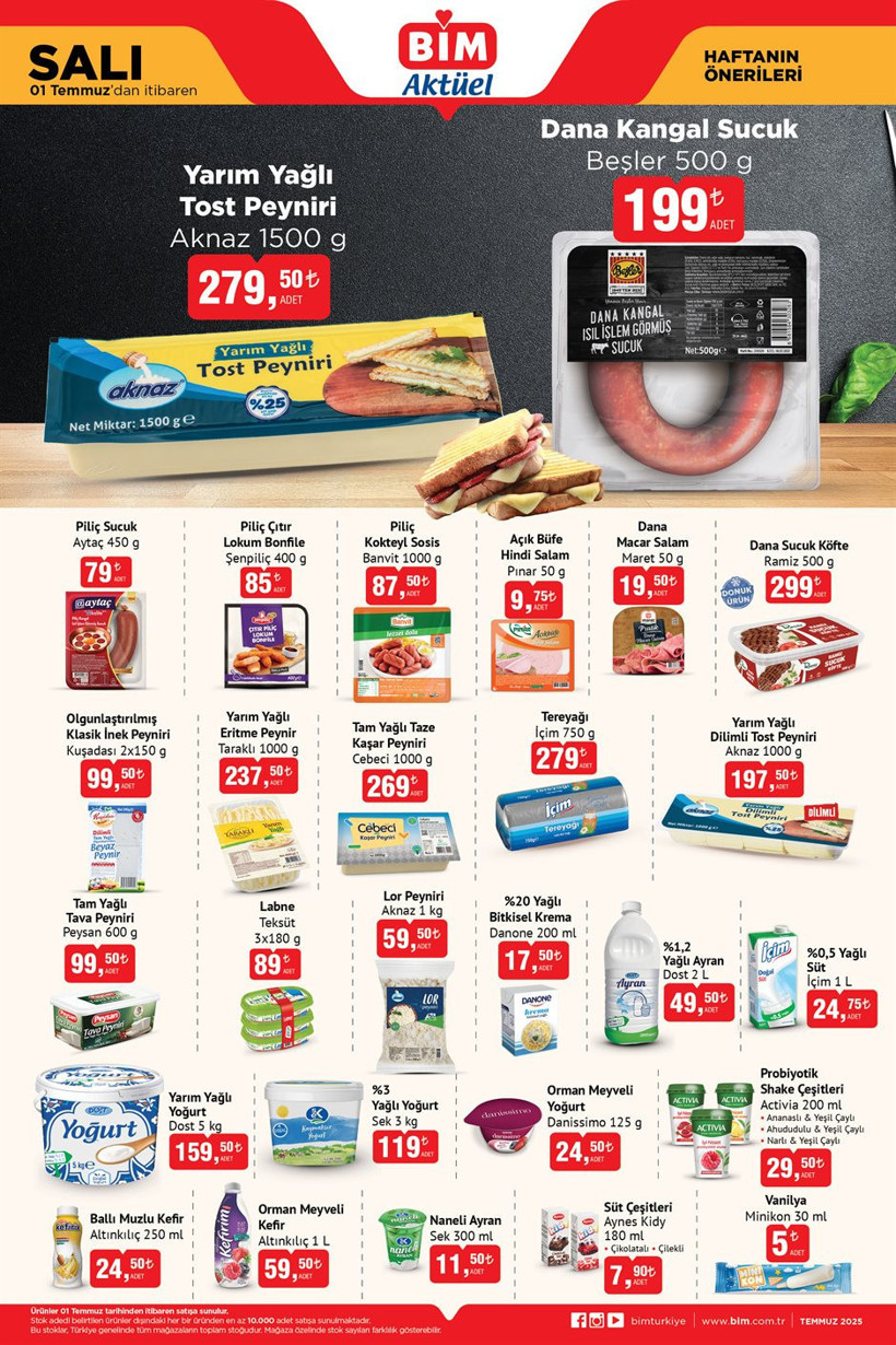 BİM Aktüel Ürünler 1 Temmuz 2025 Salı Kataloğu Aşure Mevsimi Başladı! BİM'de Bu Salı Yok Yok - Resim : 2